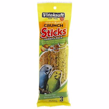 Picture of 2.4 OZ. CRUNCH STICKS - VARIETY PACK - PARAKEET