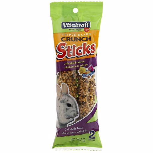 Picture of 3.5 OZ. CRUNCH STICKS - HONEY WITH CALCIUM - CHINCHILLAS