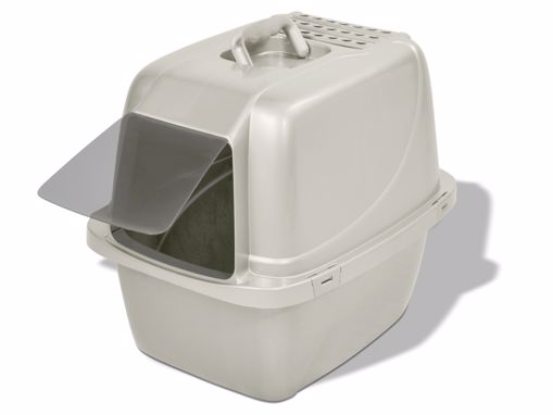 Picture of LG. ENCLOSED CAT PAN W/FLAP