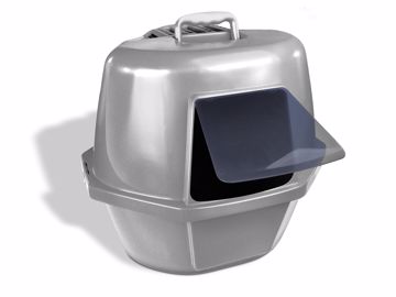 Picture of CORNER ENCLOSED CAT PAN W/FLAP