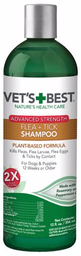 Picture of 12 OZ. ADVANCED STRENGTH NATURAL FLEA  TICK SHAMPOO