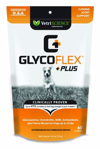 Picture of 60 CT. GLYCOFLEX PLUS CHEWS - SM. DOG