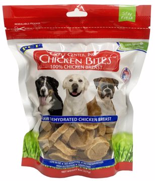 Picture of 8 OZ. RESEALABLE BAG - CHICKEN NIBBLES - USA MADE