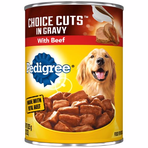 Picture of 12/22 OZ. CHOICE CUTS IN SAUCE FOR ADULT DOGS - BEEF