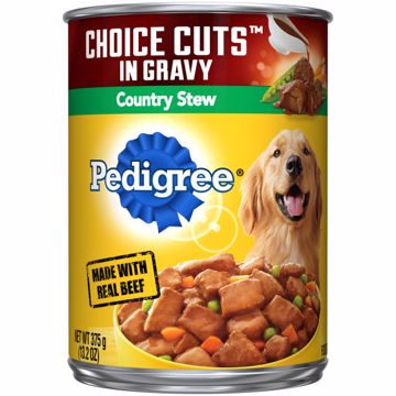 Picture of 12/13.2 OZ. CHOICE CUTS IN SAUCE FOR ADULT DOGS - CNTRY STEW