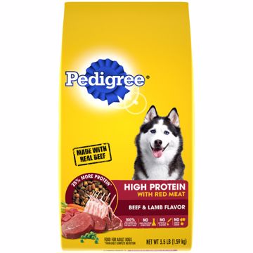 Picture of 3.5 LB. HIGH PROTEIN ADULT DOG  - RED MEAT