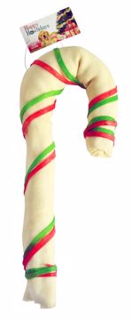 Picture of 12-13 IN. HOLIDAY RAWHIDE CANE W/COLOR WRAP