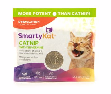 Picture of 5 OZ. SMARTYKAT SILVERVINE AND CATNIP RESEALABLE POUCH