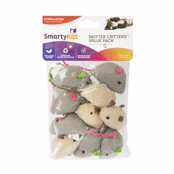 Picture of SMARTYKAT CATNIP CAT TOYS VALUE - 10 PK.