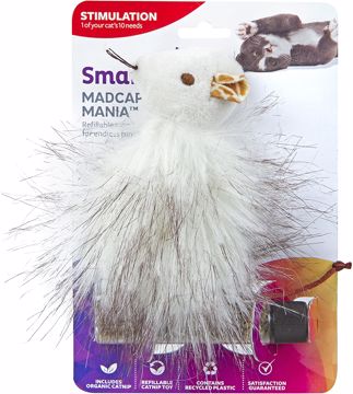 Picture of SMARTYKAT MADCAP MANIA REFILLABLE MOUSE CATNIP CAT TOY