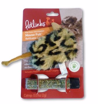 Picture of MOUSE FULL REFILLABLE CATNIP TOY