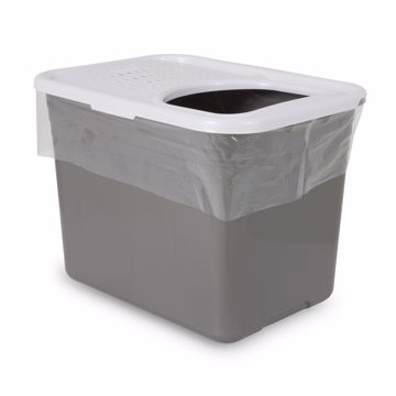 Picture of 8 CT. TOP ENTRY LITTER PAN LINERS