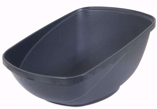 Picture of JUMBO HI-BACK OPEN LITTER PAN - BLUE STEEL