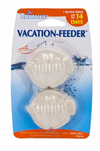 Picture of 2 PK. 14 DAY VACATION FEEDING BLOCK - FISH SHAPE