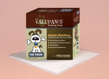 Picture of 100 PK. VALU PAWS TRAINING PADS