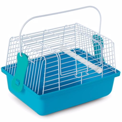 Picture of 6 PK. 9IN.X5IN.X6IN. BIRD/SM. ANIMAL TRAVEL CAGE