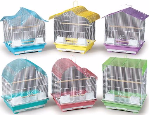 Picture of 14X11 IN. PARAKEET CAGE-ASST PASTELS-6PK