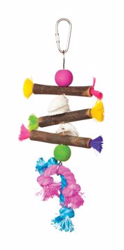 Picture of TROPICAL TEASERS SHELLS AND STICKS BIRD TOY