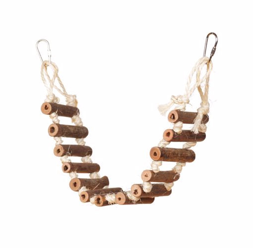 Picture of SMALL NATURALS ROPE LADDER BIRD TOY