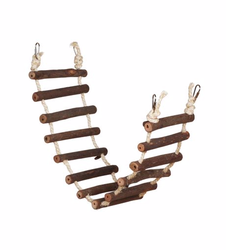 Picture of LARGE NATURALS ROPE LADDER BIRD TOY