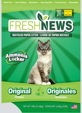 Picture of 12 LB. FRESH NEWS PAPER CAT LITTER