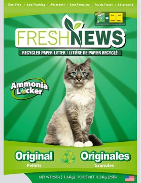 Picture of 25 LB. FRESH NEWS PAPER CAT LITTER