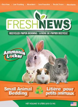 Picture of 10 L. FRESH NEWS SMALL ANIMAL PAPER BEDDING