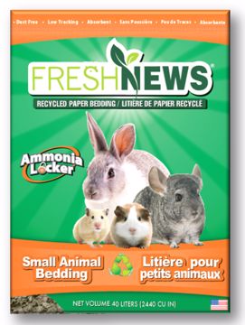 Picture of 40 L. FRESH NEWS SMALL ANIMAL PAPER BEDDING