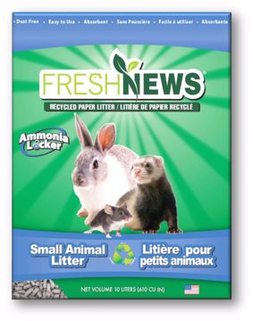Picture of 10 L. FRESH NEWS SMALL ANIMAL PAPER LITTER
