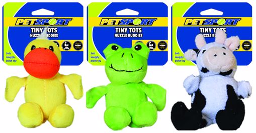 Picture of 4 IN. TINY TOTS-NUZZLE BUDDIES ASSORTED