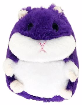 Picture of 5 IN. TINY TOTS FAT HAMSTER PURPLE