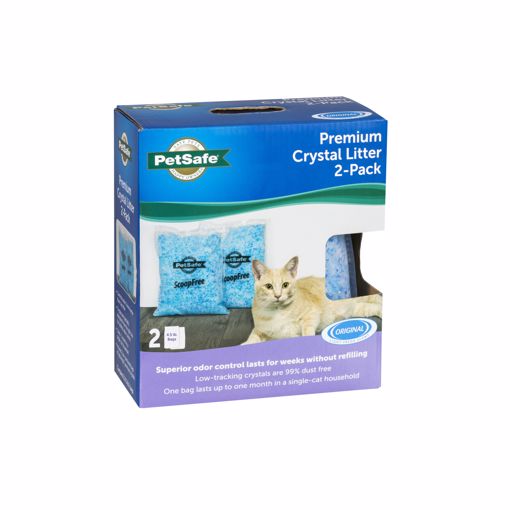 Picture of 2 PK. SCOOPFREE PREMIUM CRYSTAL LITTER - BLUE