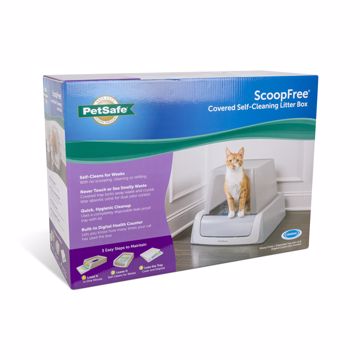 Picture of SCOOPFREE SELF-CLEANING LITTER BOX - 2ND GEN. - HOODED