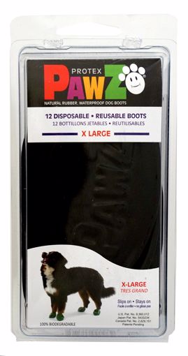 Picture of XL. DOG BOOTS - BLACK