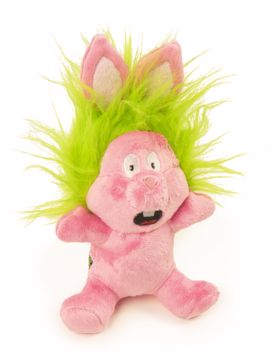 Picture of LG. GODOG SILENT SQUEAK RABBIT CRAZY HAIR