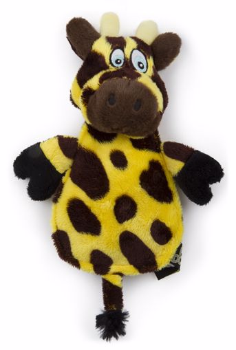 Picture of HEAR DOGGY FLATTIE W/CHEWGUARD - GIRAFFE