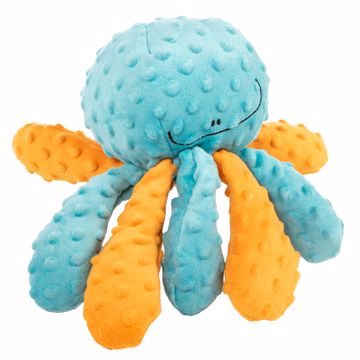 Picture of LG. GODOG DURABLE PLUSH SQUEAKER CRAZY TUGS - OCTOPUS