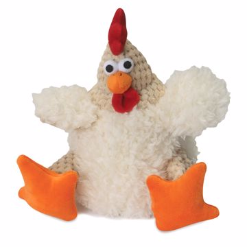 Picture of SM. GODOG CHECKERS W/CHEWGUARD - WHITE ROOSTER