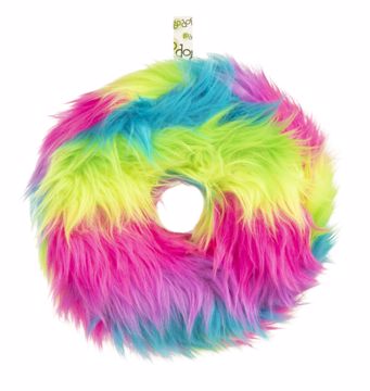 Picture of LG. GODOG FURBALLZ RINGS - RAINBOW