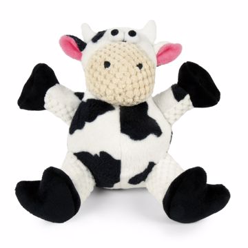 Picture of GODOG MED. CHECKERS SITTING COW