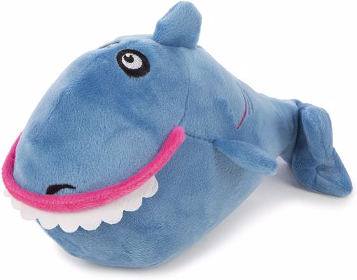 Picture of MED. GODOG ANIMATED SQUEAKER ACTION PLUSH - SHARK