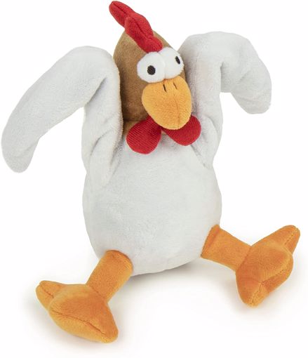 Picture of MED. GODOG ANIMATED SQUEAKER ACTION PLUSH - CHICKEN