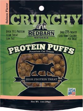 Picture of 1 OZ. PROTEIN PUFFS SALMON - CAT