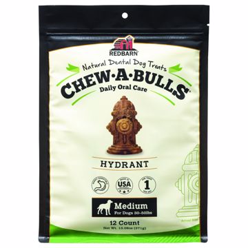 Picture of 12 PK. CHEW-A-BULLS - HYDRANT - MED.