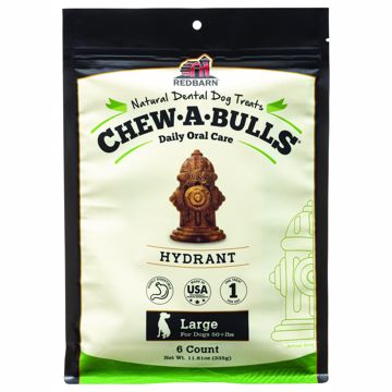 Picture of 6 PK. CHEW-A-BULLS - HYDRANT - LG