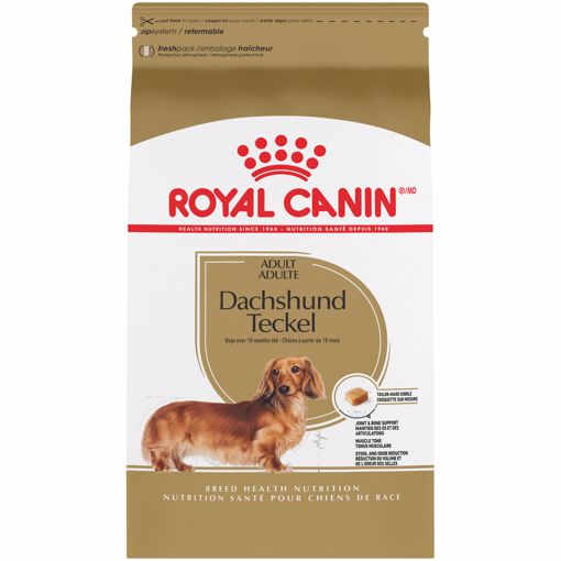 Picture of 10 LB. BREED HEALTH NUTRITION ADULT DACHSHUND DRY FOOD