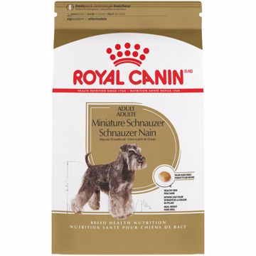 Picture of 10 LB. BREED HEALTH NUTR ADULT MINI SCHNAUZER DRY FOOD