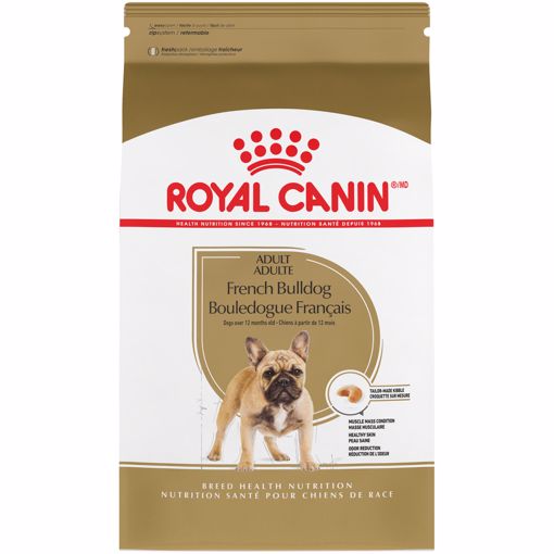 Picture of 17 LB. BREED HEALTH NUTRITION ADULT FRENCH BULLDOG DRY FOOD