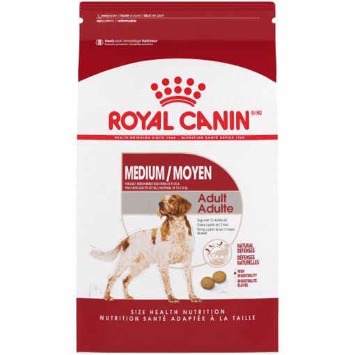 Picture of 30 LB. SIZE HEALTH NUTRITION MEDIUM ADULT DRY FOOD