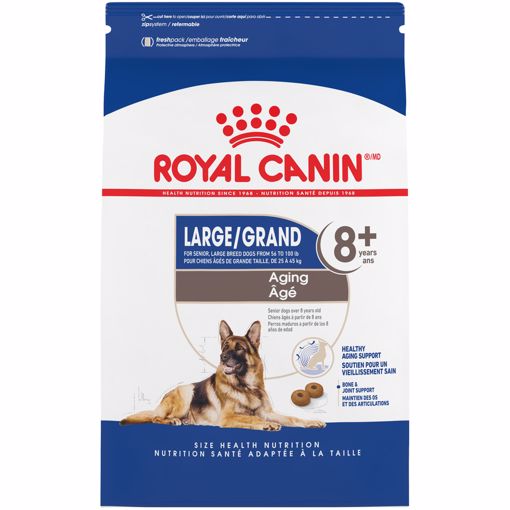 Picture of 30 LB. SIZE HEALTH NUTRITION LG. AGING 8-PLUS  DRY FOOD